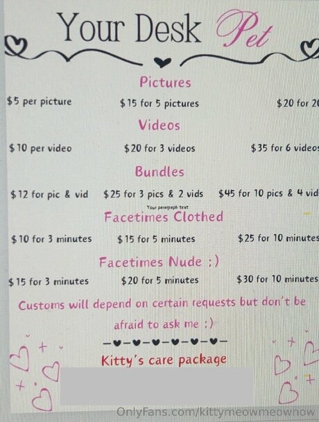 Kittymeowmeownow model erotic image