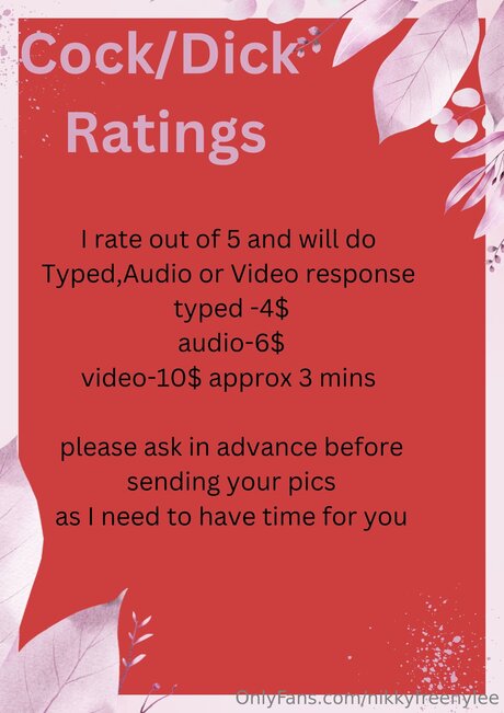 Nikkyfreenylee exclusive pornstar photos