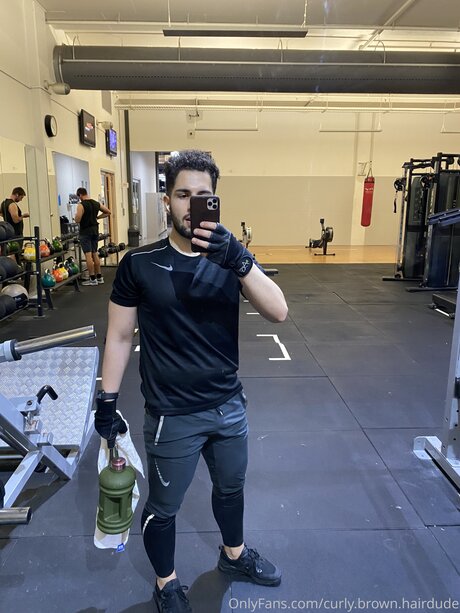 Curly Brown Hairdude pornstar xxx img