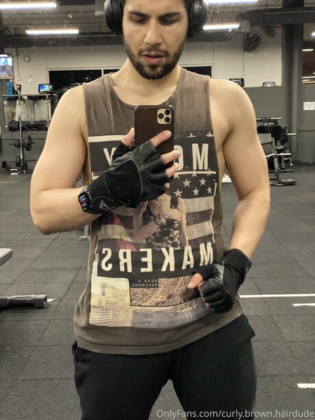 Curly Brown Hairdude naked pornstar galleries