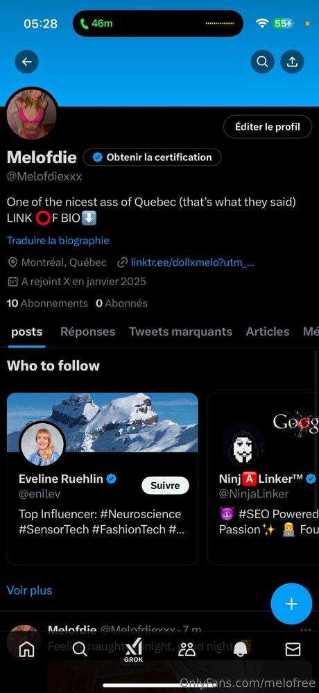 Melofree exclusive model photo