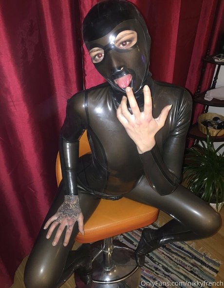 Nikky French model exclusive archive