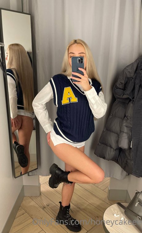 honey cake model photo