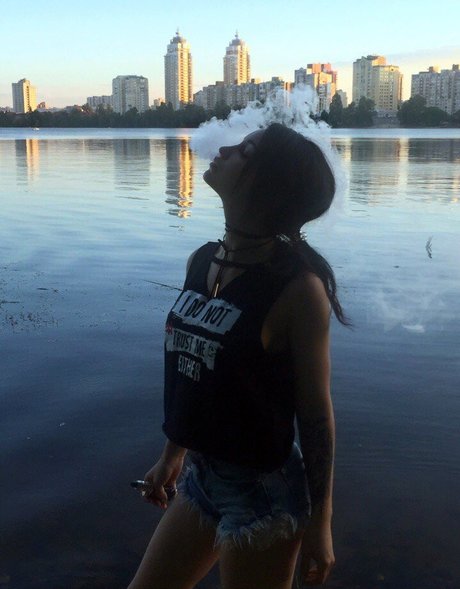 Ganja Babe best model photo