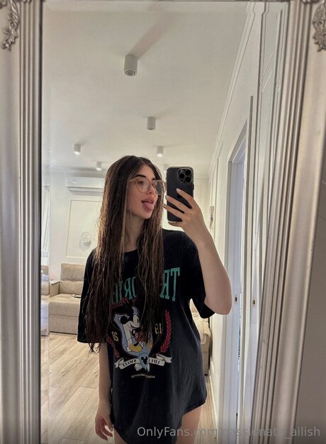 Passionate Ailish pornographic model photos