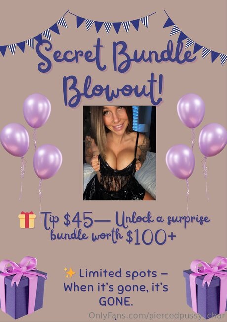 Piercedpussy Char pornstar perfect pics