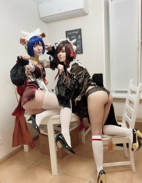 Tasha Bunny and Remi Fox model porn photo