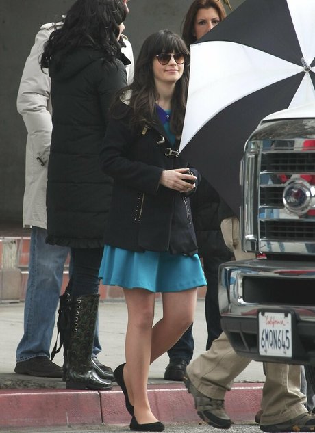 Zooey Deschanel model exclusive archive