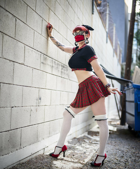 Miss Spent Youth model sexy pic