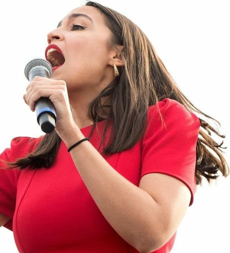 Alexandria Ocasio Cortez erotic star pic