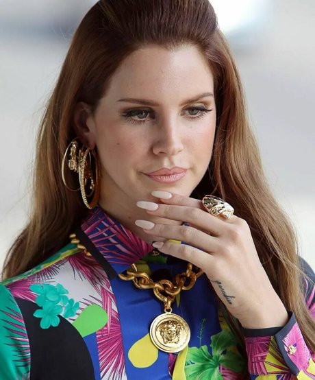 Lana Del Rey exclusive model photo