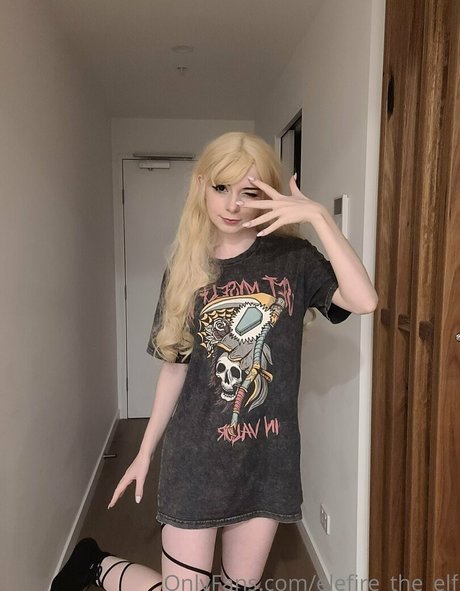 elefire the elf model naked photo