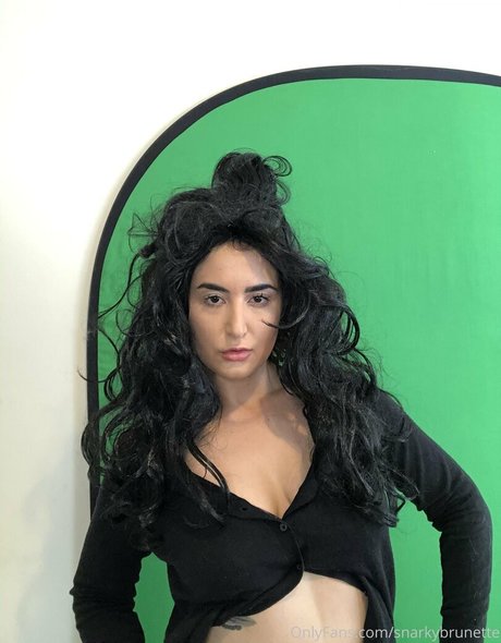 snarkybrunette naked pornstar photo