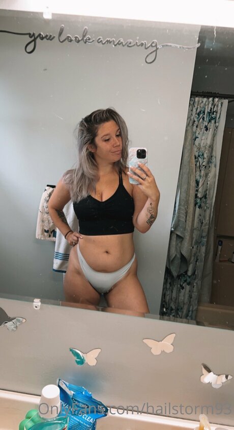 Hailstorm model beautiful photos