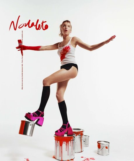 Milly Alcock erotic model img