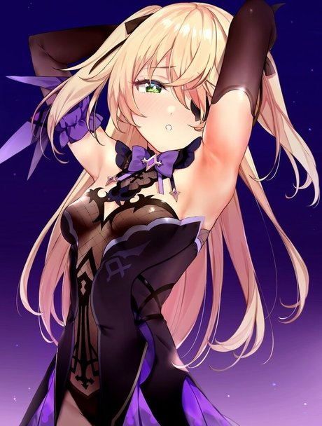 Genshin Impact model sexy picture