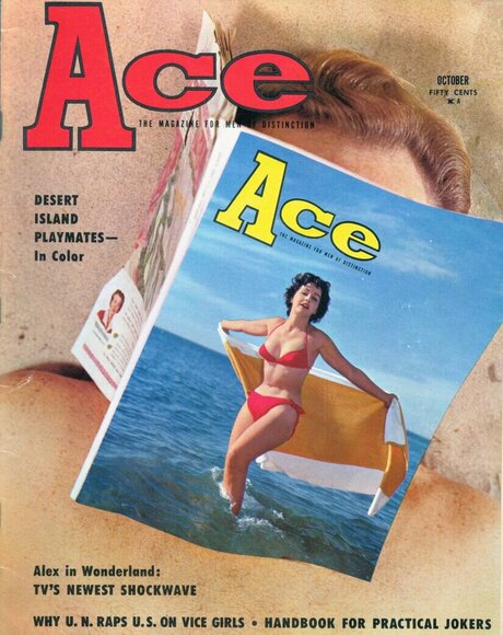 Classic Porn Magazines sexy model images