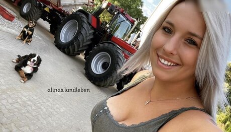 Alinas Landleben hot model gallery
