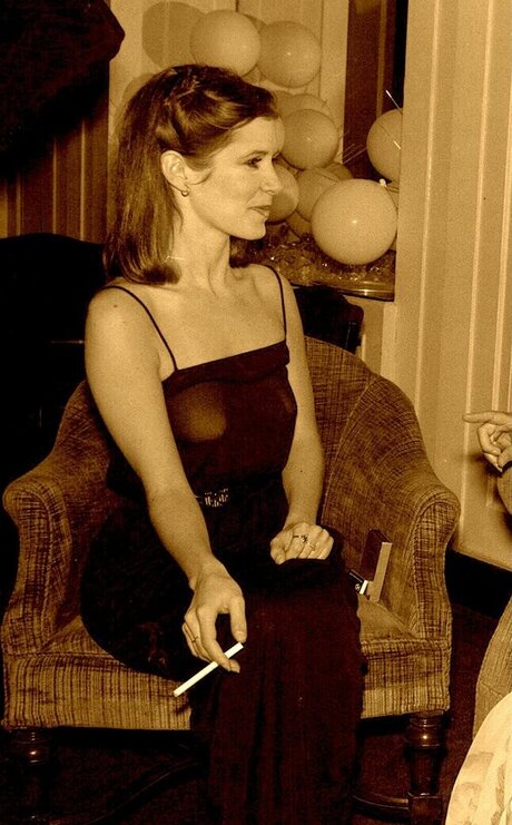 Carrie Fisher erotic pornstar images