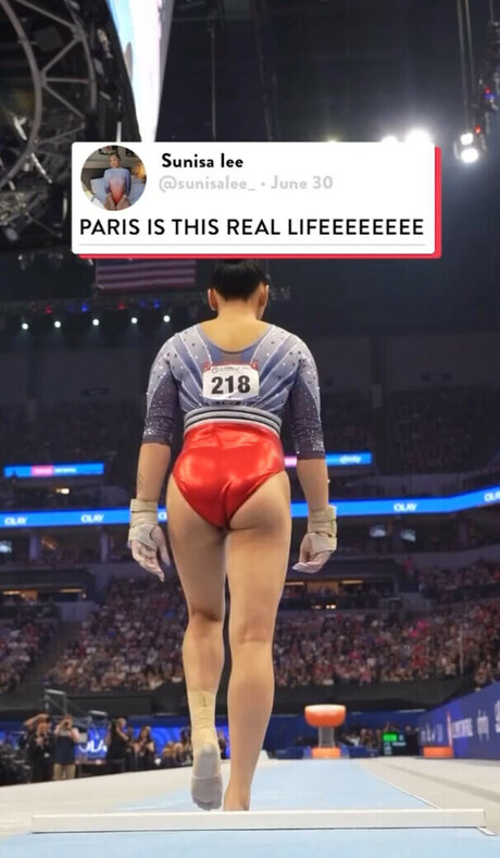 Suni Lee model sex images