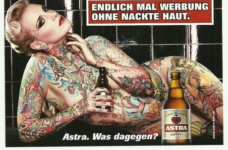 Werbungen beautiful model image