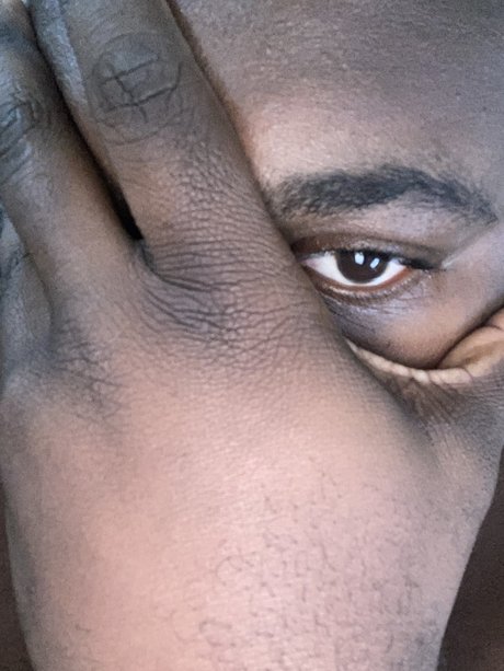 Masked Black Chub model pretty photo