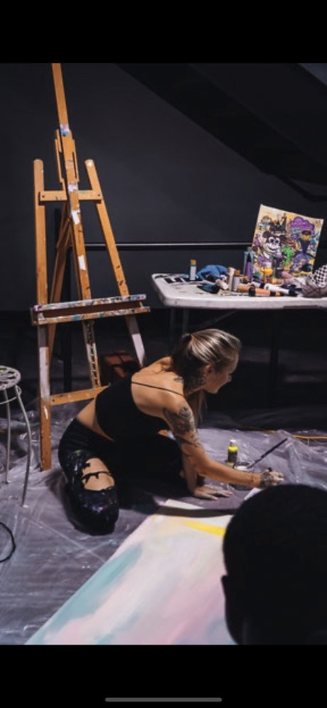 Milly makes art pornstar exclusive images