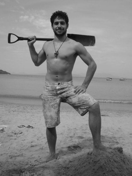 Naraki Brasilian dude beautiful model photo