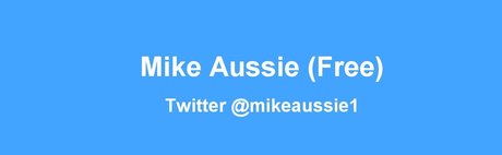 Mike Aussie FREE star exclusive image