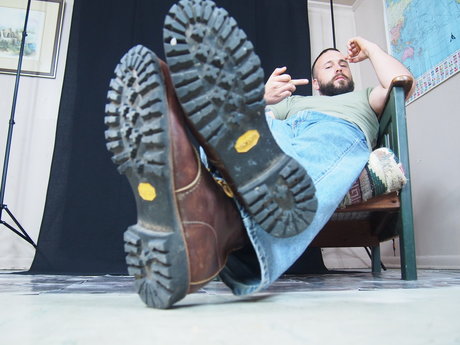 Miles Striker model naked photo