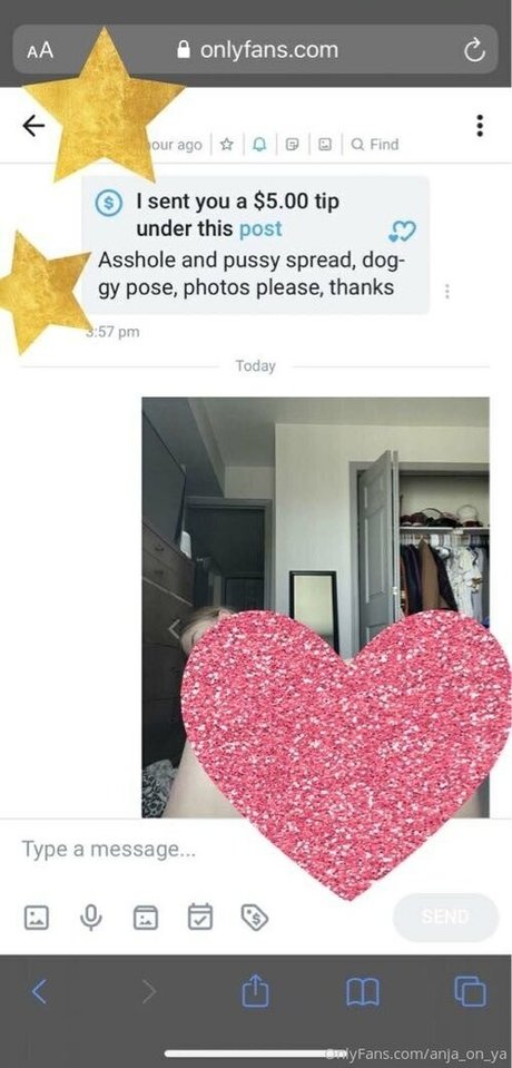 anja on ya model sex pic