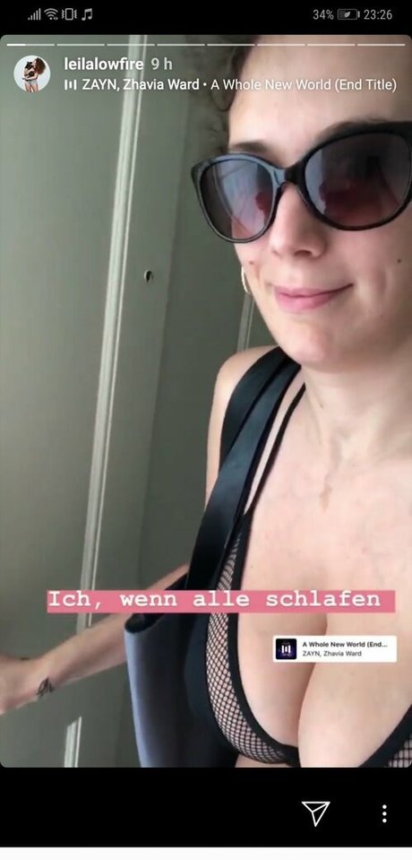 Leila Lowfire pretty model pictures