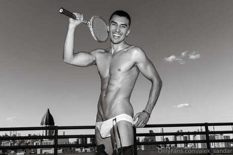 Alek Sandar model exclusive galleries