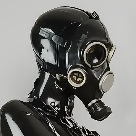 rubberghost pornographic model photo