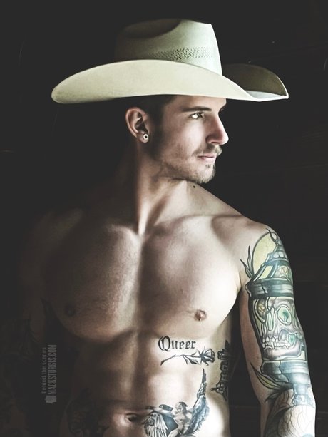 Colt West naked model pics