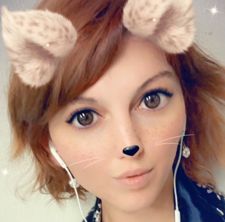 Peach Milkshake sexy model photo