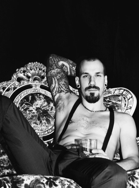 Tony The D model nude photo