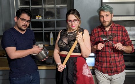 Let s Have A Three Way Baking With JCM art actress image