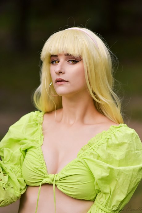 Glass Candle Cosplay art star photo