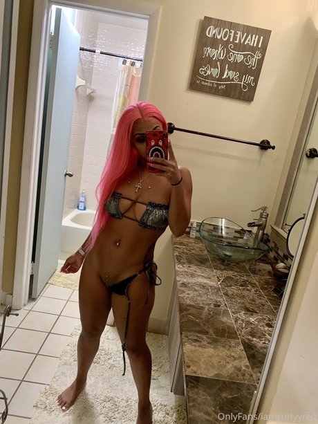Curly Red pornstar nude image