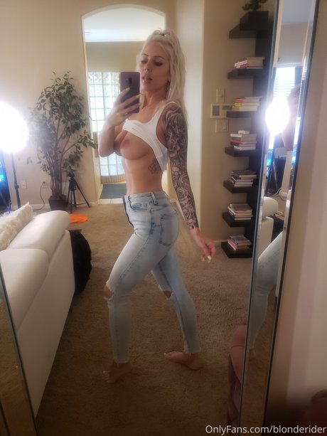 Blonde Rider model adult picture