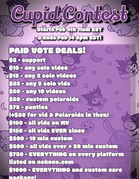 nekobeanbb star perfect galleries