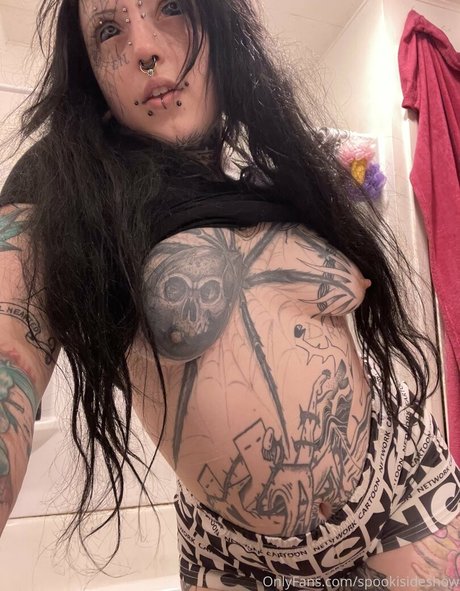 spookisideshow art actress image