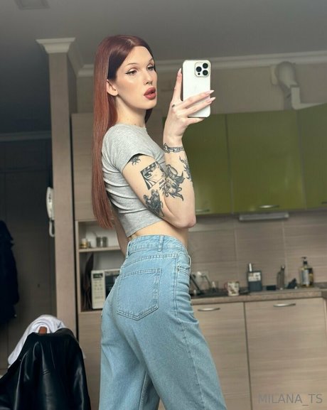 milana ts model nice photo