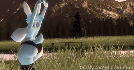 BlueBunBoi exclusive model picture