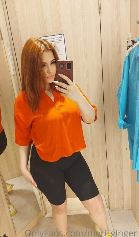 meri ginger free model picture