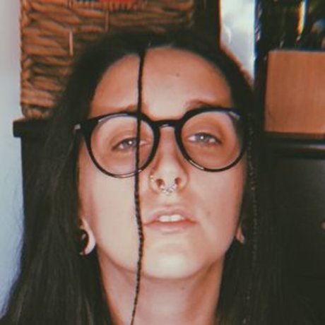 maddy__black star naked image