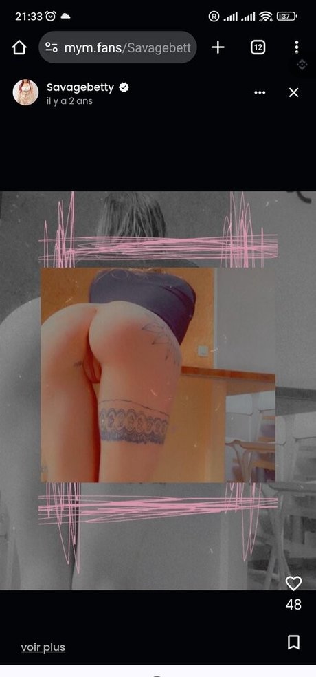 Mym Savagebetty hot pornstar image