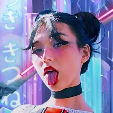 luna kitsune model nude image