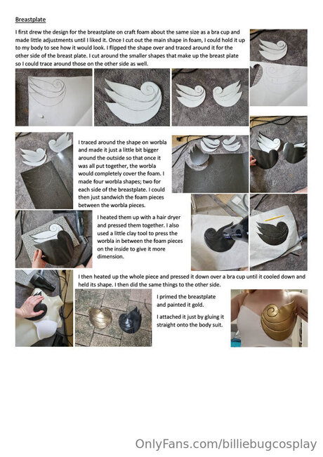 Billiebugcosplay top model picture